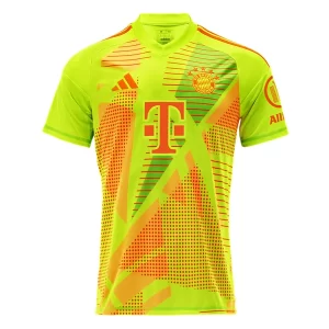 FC Bayern München Keeper Thuisshirt 2024-2025 Voetbalshirts Korte Mouw