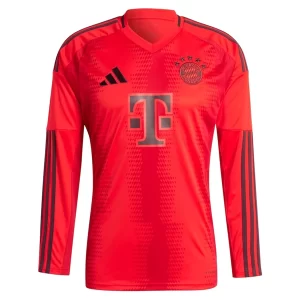 FC Bayern München Thuisshirt 2024-2025 Voetbalshirts Lange Mouwen