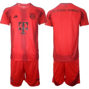 Goedkope FC Bayern München Voetbalshirts 2024/25 Thuisshirt Korte Mouw (+ Korte broeken) Kopen