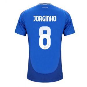 Italië Jorginho Frello #8 Thuisshirt EK 2024 Voetbalshirts Korte Mouw