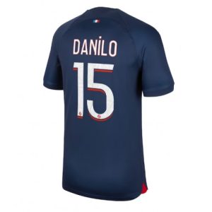 Paris Saint-Germain Danilo Pereira #15 Thuisshirt 2023-2024 Voetbalshirts Korte Mouw