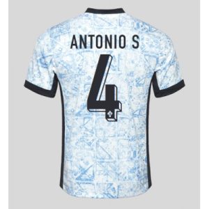 Portugal Antonio Silva #4 Uitshirt EK 2024 Voetbalshirts Korte Mouw